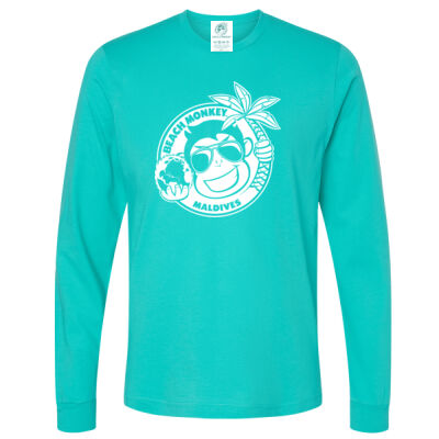 Bambarra Cotton Crew Long Sleeve T MDV   Thumbnail
