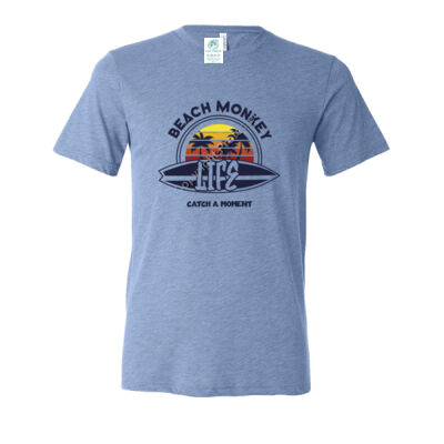 Ambergris Cay Triblend Crew Catch a Moment Graphic Tee Thumbnail