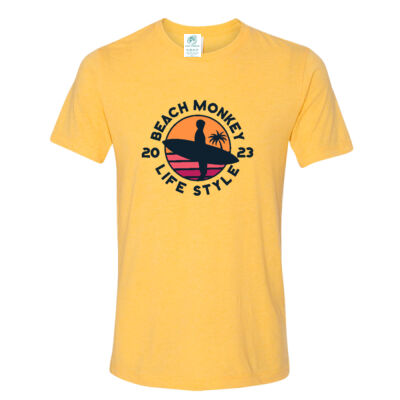 Leeward Triblend Crew Beach Life Style Graphic Tee Thumbnail