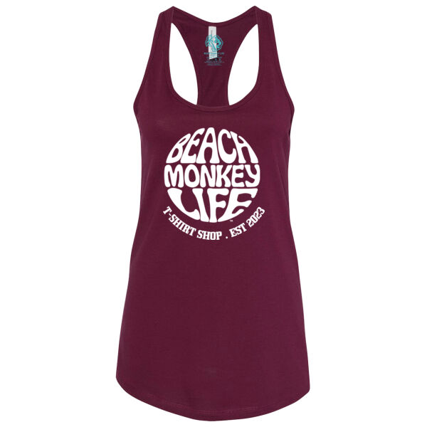 Bajari Women Racer Back Graphic Tank Thumbnail
