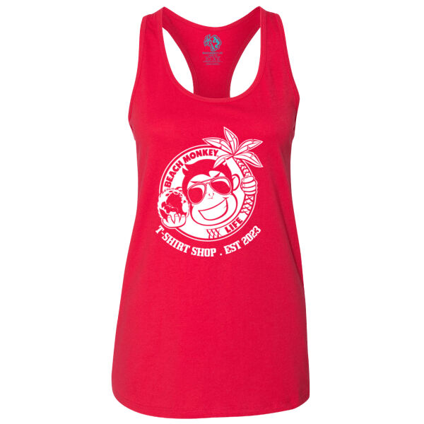 Bambarra Women Racer Back Graphic Tank Thumbnail