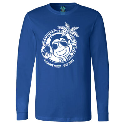 Custom Bambarra Cotton Crew Long Sleeve  Thumbnail