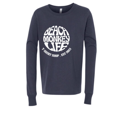 Bajari Youth Long Sleeve Crew Graphic Tee Thumbnail