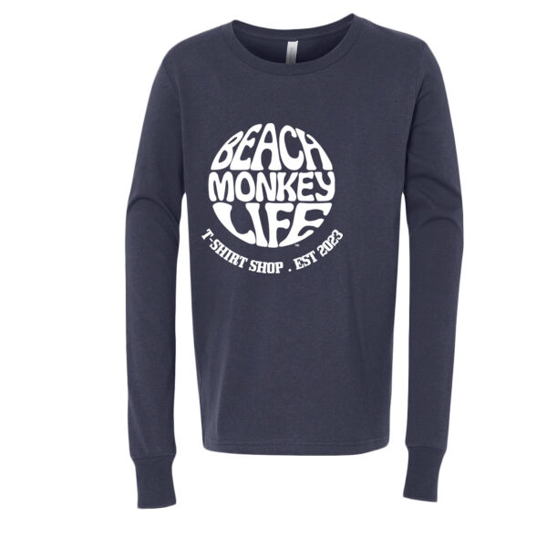 Bajari Youth Long Sleeve Crew Graphic Tee Thumbnail