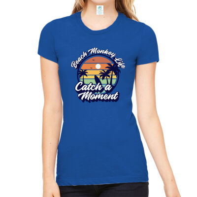 Sunset Triblend Crew Catch A Moment Graphic Tee 3 Thumbnail