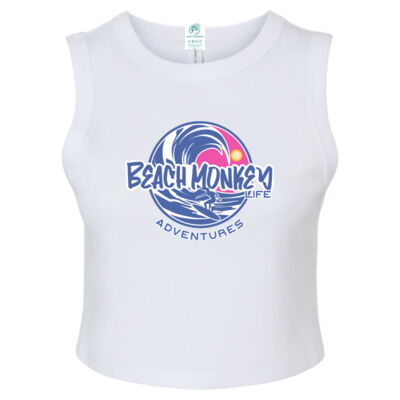Salt Cay Women Crew Women Crop Beach Life Style Graphic Tee   Thumbnail