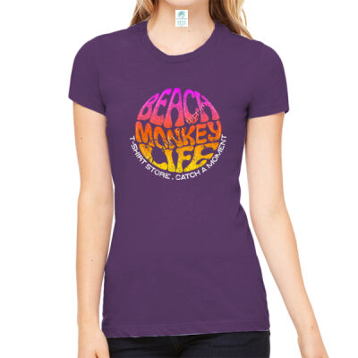 Maho Retro25 Sun Women Crew Graphic Tee   Thumbnail