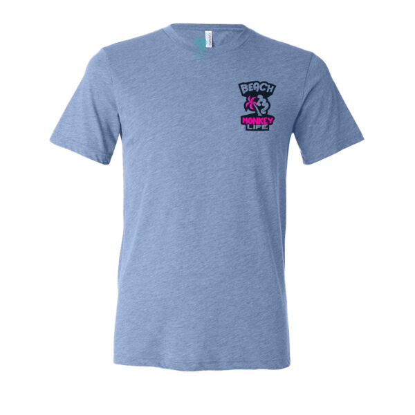 Beach Monkey Life MG24W Soak Up the Sun Triblend Crew Graphic Thumbnail