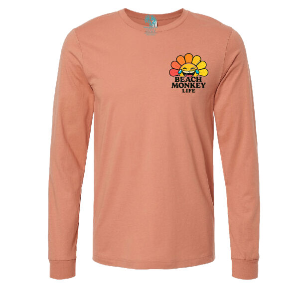Beach Monkey Life Sun26WF Cotton Crew Long Sleeve  Thumbnail