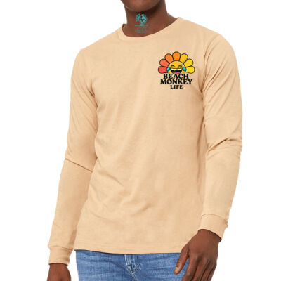 Beach Monkey Life Sun26WFB Cotton Crew Long Sleeve  Thumbnail