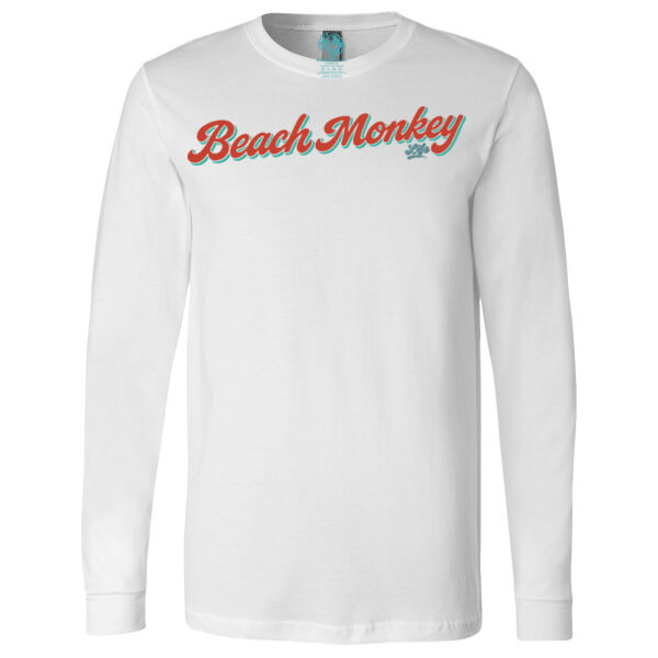 Beach Monkey Life Malibu Cotton Crew Long Sleeve  Thumbnail