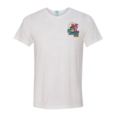 Beach Monkey Life Under the Palms26  Triblend Crew Graphic  Thumbnail