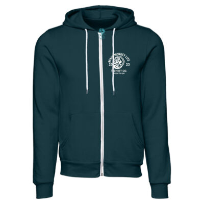 Montauk MG26W Graphic Full Zipped Hoodie  2 Thumbnail