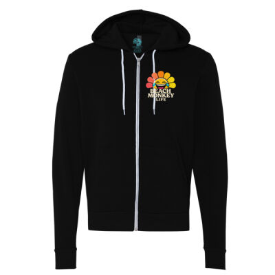 Beach Monkey Sun 26N Graphic Full Zipped Hoodie   Thumbnail