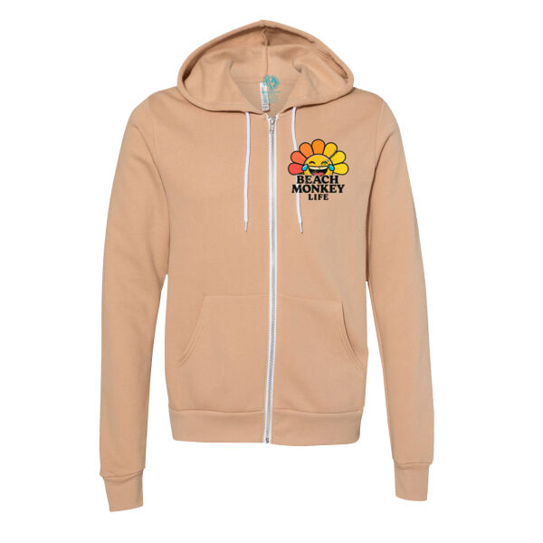 Beach Monkey Sun 26W Graphic Full Zipped Hoodie  Thumbnail