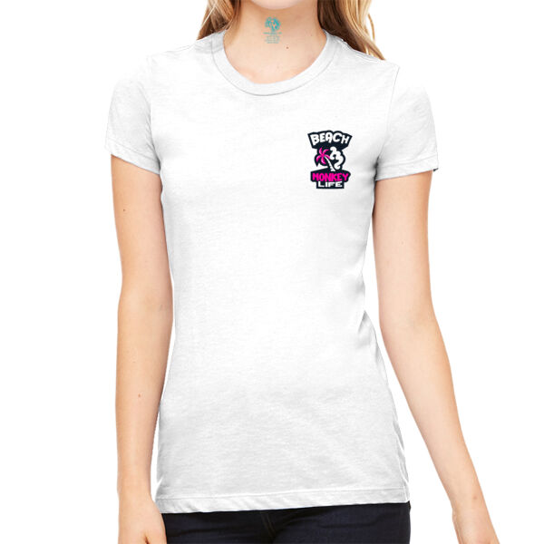 Beach Monkey Life MG24W Soak Up the Sun Crew Graphic Tee Thumbnail