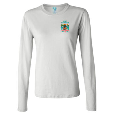 Sint Maarten Simpson Bay Crew Graphic Long Sleeve Tee  Thumbnail