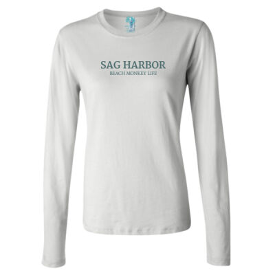 Sag Harbor LuLu Crew Graphic Long Sleeve Tee  Thumbnail