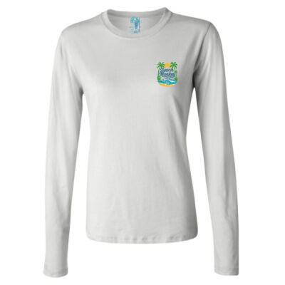 Rainbow Bay Crew Graphic Long Sleeve Tee Thumbnail