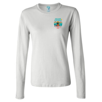 Grand Cayman Rum Point Crew Graphic Long Sleeve Tee  Thumbnail