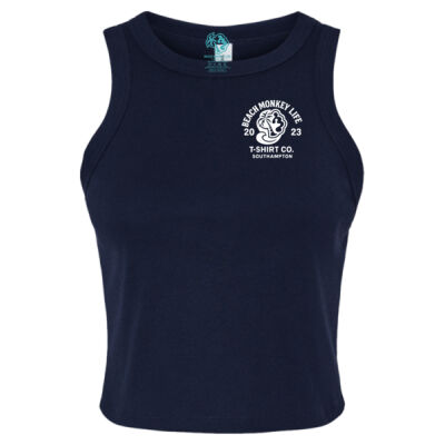 Southampton MG26W Crew Graphic Micro Rib Racer Tank Thumbnail