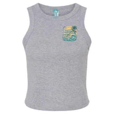 Gold Coast Crew Graphic Micro Rib Racer Tank Thumbnail