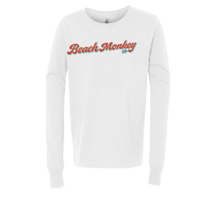 Beach Monkey Life Malibu Youth Crew Long Sleeve Tee Thumbnail