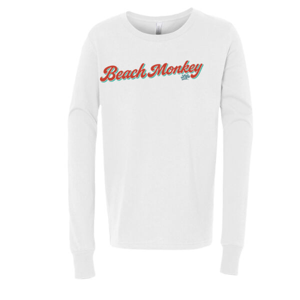 Beach Monkey Life Malibu Youth Crew Long Sleeve Tee Thumbnail