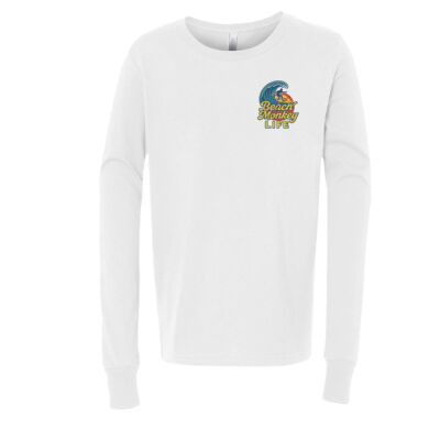 Catch a Wave Youth Long Sleeve Crew Graphic Tee  Thumbnail