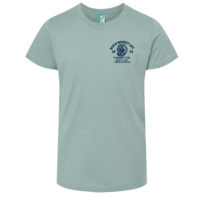 Grace Bay Turks & Caicos MG26N Youth  Crew Graphic Tee  Thumbnail
