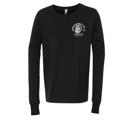 Montauk MG26W Youth Long Sleeve Crew Graphic Tee Thumbnail