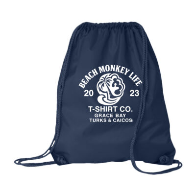 Grace Bay Turks & Caicos MG26N Drawstring Beach Cinch Bag  Thumbnail