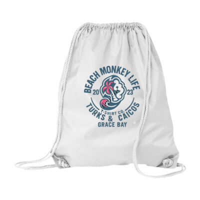 Grace Bay Turks & Caicos MG26L Drawstring Beach Cinch Bag  Thumbnail