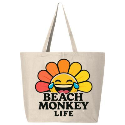 Beach Monkey Life Sun26L Canvas Tote  Thumbnail