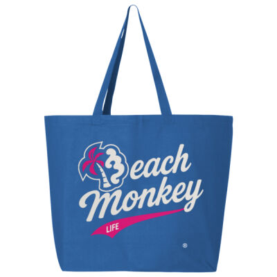 Beach Monkey Life Long Bay 26N Canvas Tote   Thumbnail