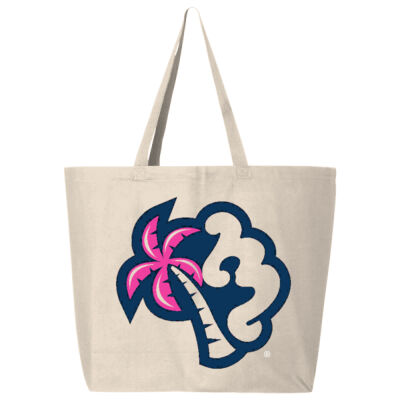 Beach Monkey Life MG26L Canvas Tote   Thumbnail
