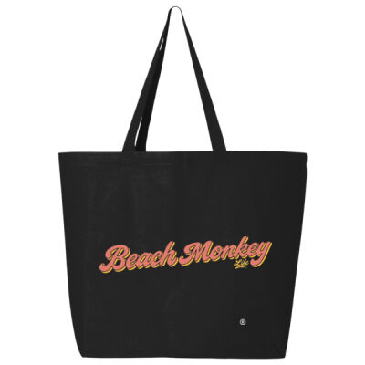 Beach Monkey Life Maho Canvas Tote  Thumbnail