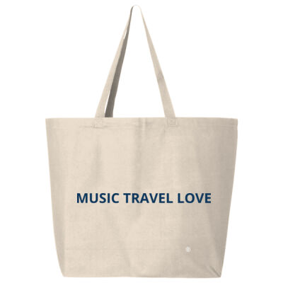 Music Travel Love We Travel The World Music Travel Love We Travel The World Rubjerg Knude Lighthouse Denmark Canvas Tote  Canvas Tote  Thumbnail