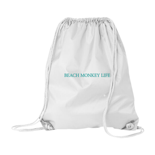 Costal Cam Reef Drawstring Beach Cinch Bag   Thumbnail