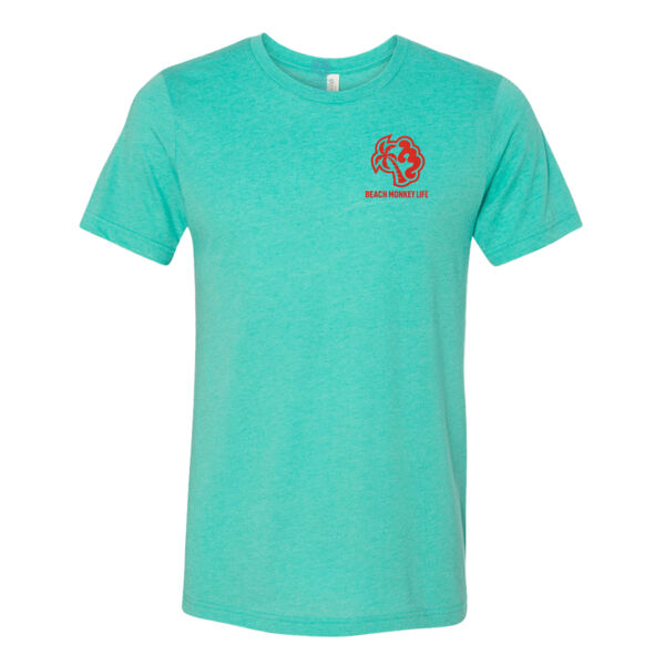 Beach Monkey Life St Tropez 27 Triblend Crew Graphic Tee  Thumbnail