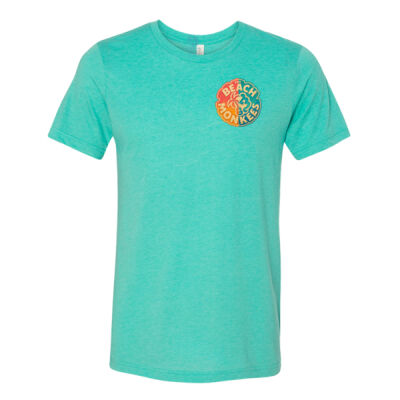 The Beach Monkees Wake Up Triblend Crew Graphic Tee   2 Thumbnail