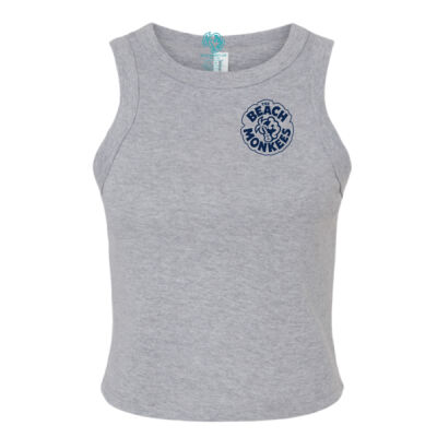 The Beach Monkees Wake Up Crew Graphic Micro Rib Racer Tank   2 2 2 2 2 2 Thumbnail