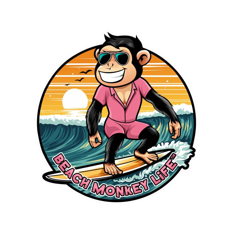 BEACH MONKEY LIFE SURFER Thumbnail