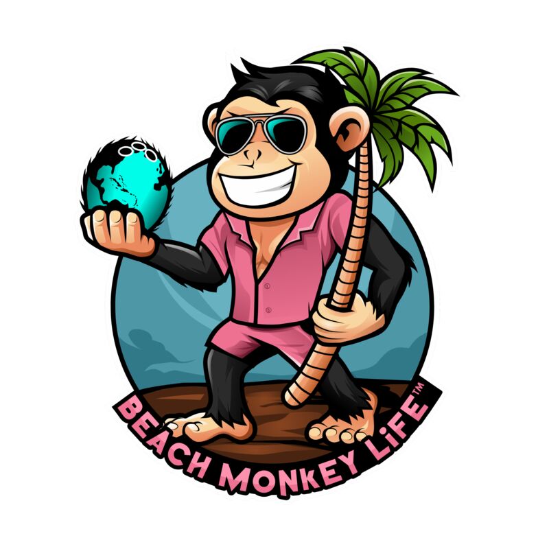 BEACH MONKEY LIFE FULL BODY LOGO Thumbnail