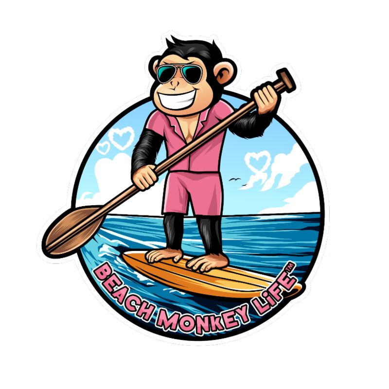 Beach Monkey Life Action Paddle Boarder Thumbnail
