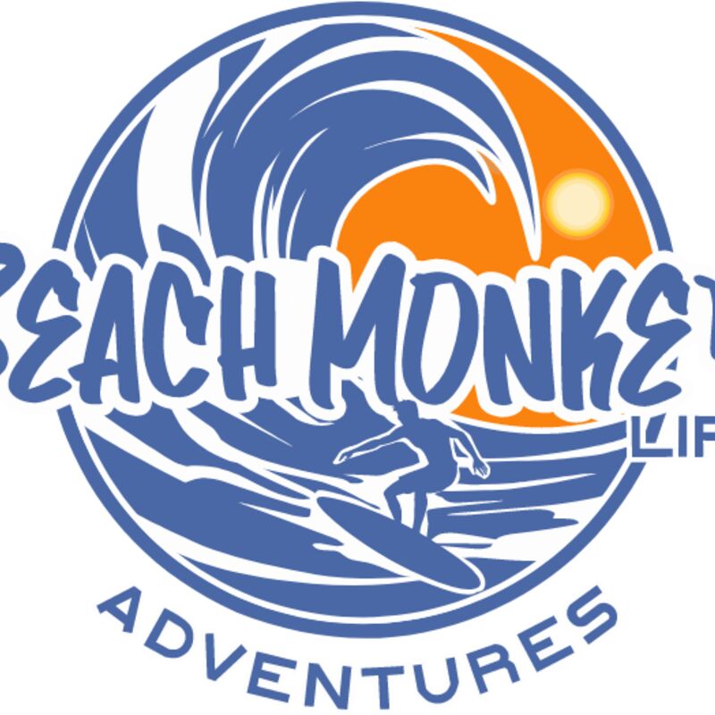 BeachMonkey Life Surfs Up Men Logo  Thumbnail