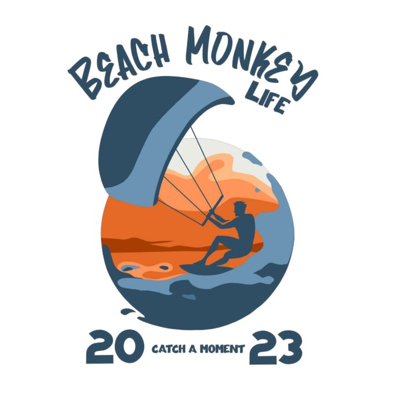 BEACH MONKEY LIFE THE KITE IS THE LIMIT GRAPHIC SPRING 2024 Thumbnail