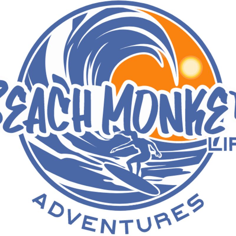 BEACH MONKEY LIFE SURFS UP WOMAN Thumbnail