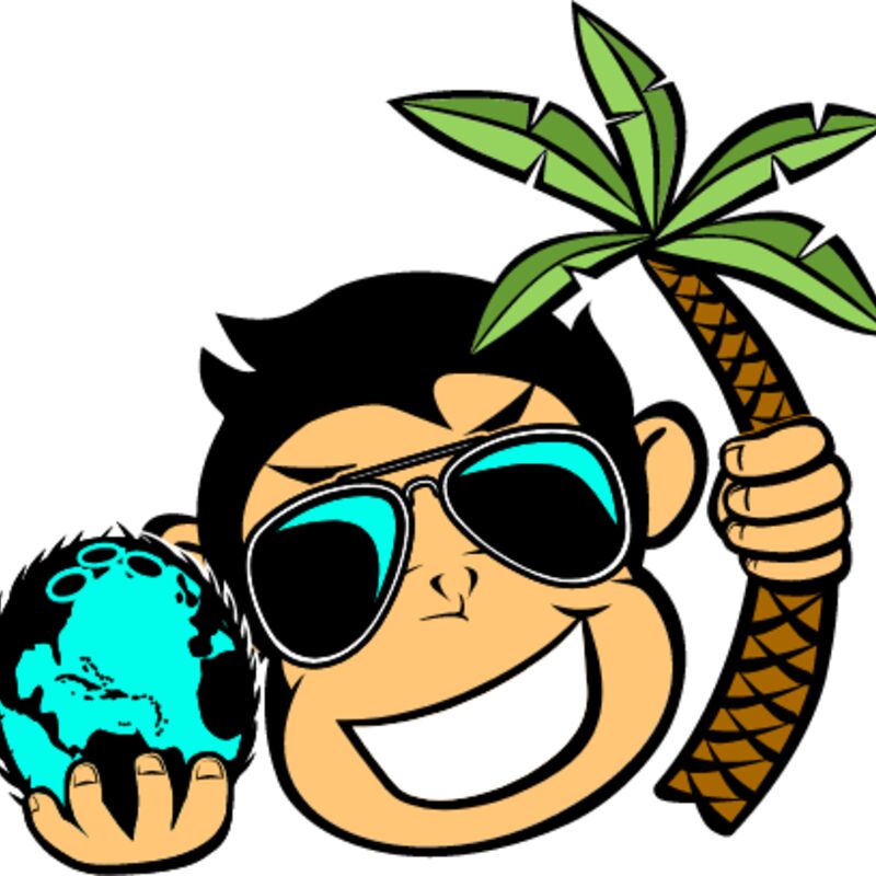 BEACH MONKEY LIFE NO CIRCLE LOGO Thumbnail