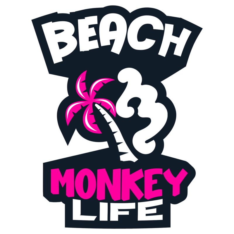 BEACH MONKEY LIFE MONOGRAM V2 Thumbnail
